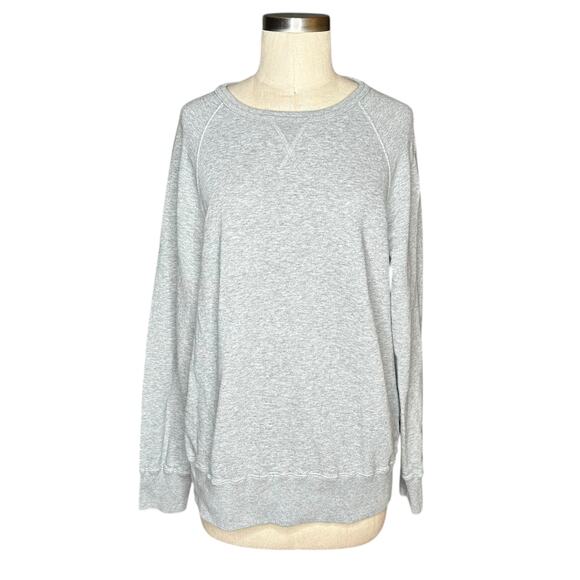 HIRO CLARK The Sweatshirt Terry Cloth Pullover Crewneck Men's Size Medium Gray - Picture 2 of 6